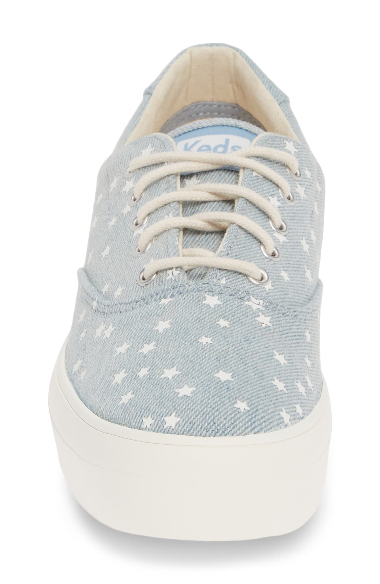 Keds<sup>®</sup> Rise Denim Star Sneaker, Alternate, color, 