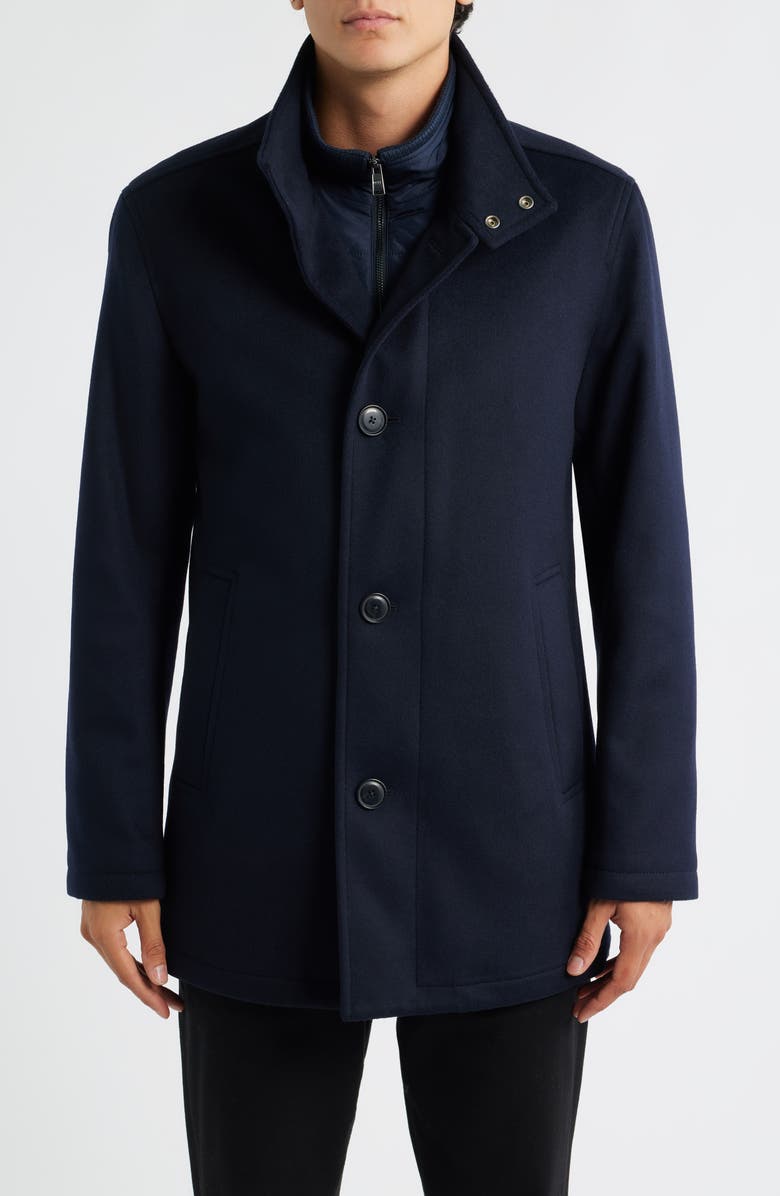 BOSS Coxtan Jacket, Main, color, Dark Blue