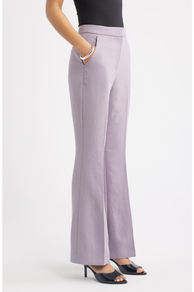 The Curator Flare Leg Trouser, Alternate, color, PURPLE RIDGE