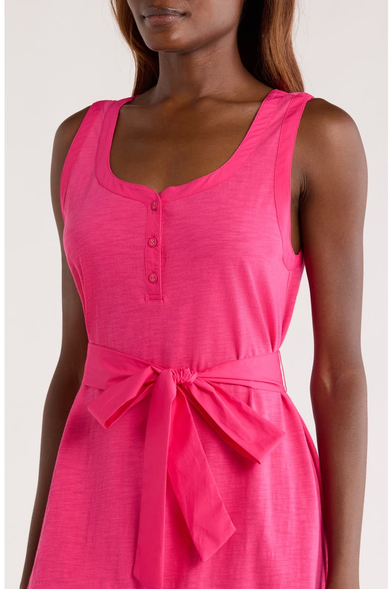 Sunshine Shores Midi Sundress, Alternate, color, BRIGHT BLUSH