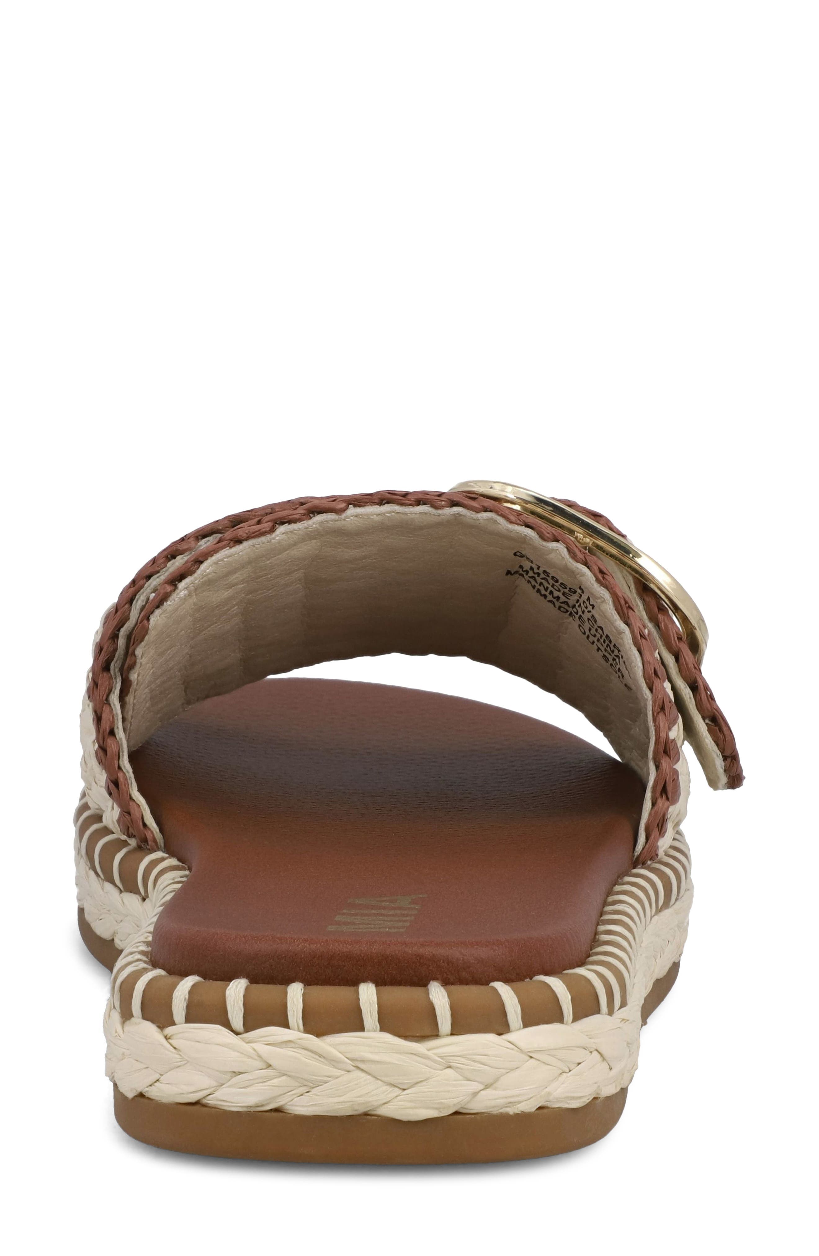 MIA Sabriel Slide Sandal, Alternate, color, Bone/ Cognac