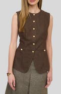 ZOE AND CLAIRE Diamond Quilted Vest