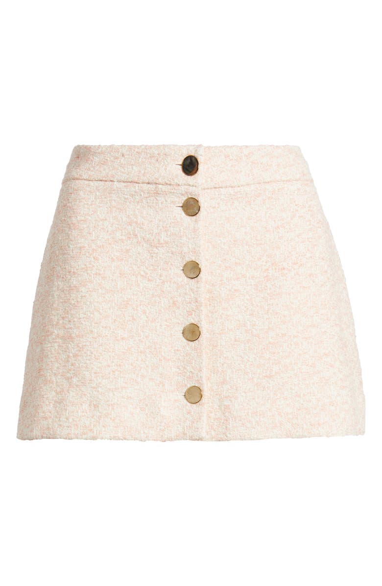 FRAME The Tweed Miniskirt, Alternate, color, Azalea Multi