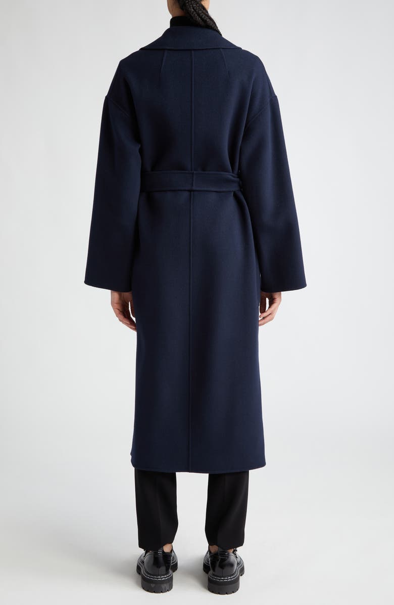 Max Mara Nina Belted Double Face Wool Coat, Alternate, color,