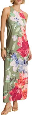 Tommy Bahama Jasmina Island Bloom Sleeveless Maxi Dress