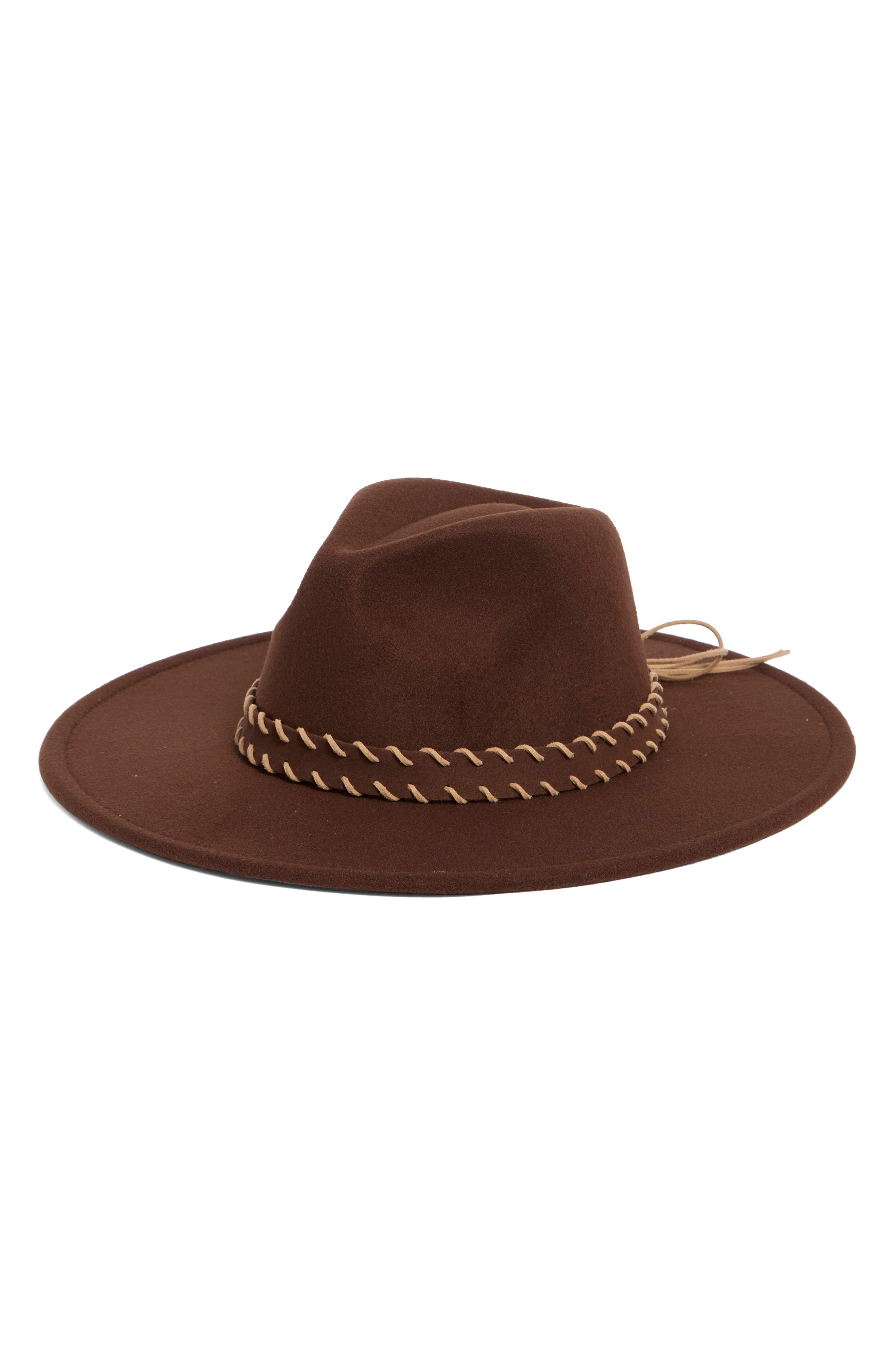 Whipstitched Panama Hat
