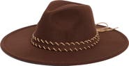 Vince Camuto Whipstitched Panama Hat
