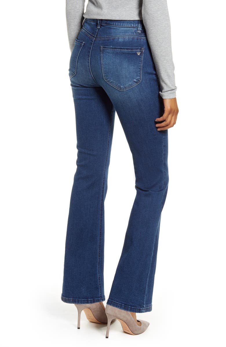 Wit & Wisdom Ab-Solution Itty Bitty High Waist Bootcut Jeans, Alternate, color,