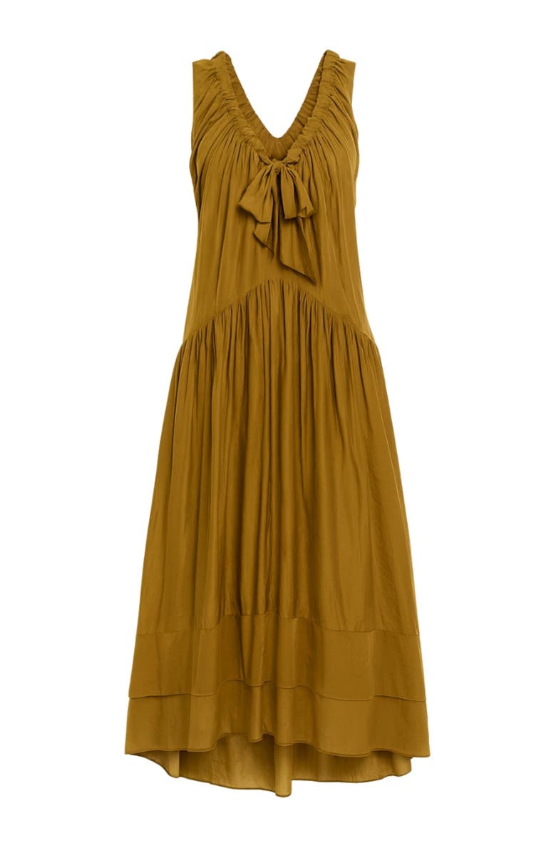 Rebecca Taylor Lilou Sleeveless Dress, Alternate, color, Leaf Green