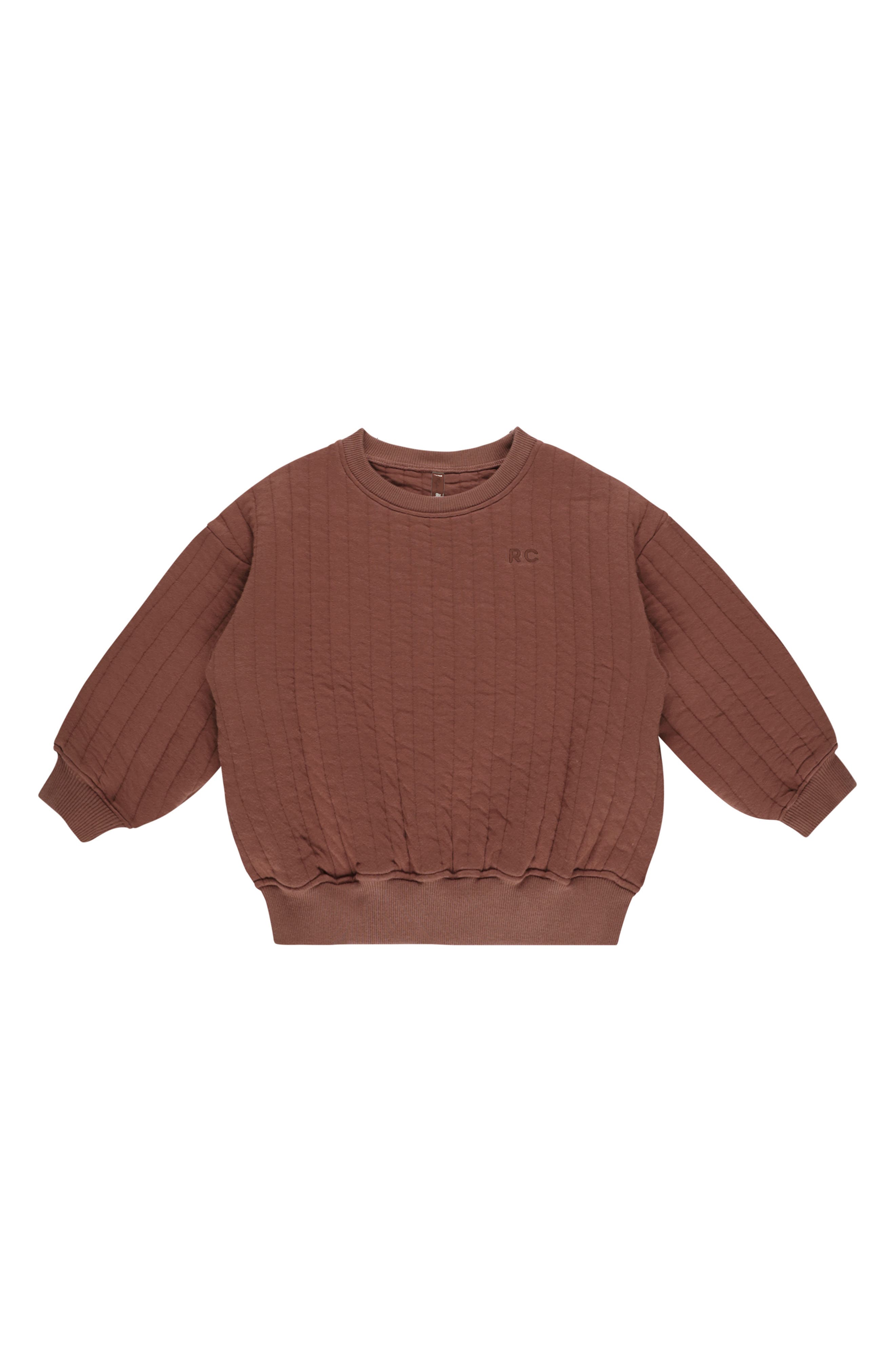 Rylee + Cru Kids' Quilted Sweatshirt