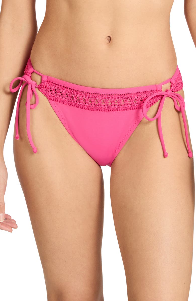 Robin Piccone Isabelle Side Tie Bikini Bottoms, Main, color,