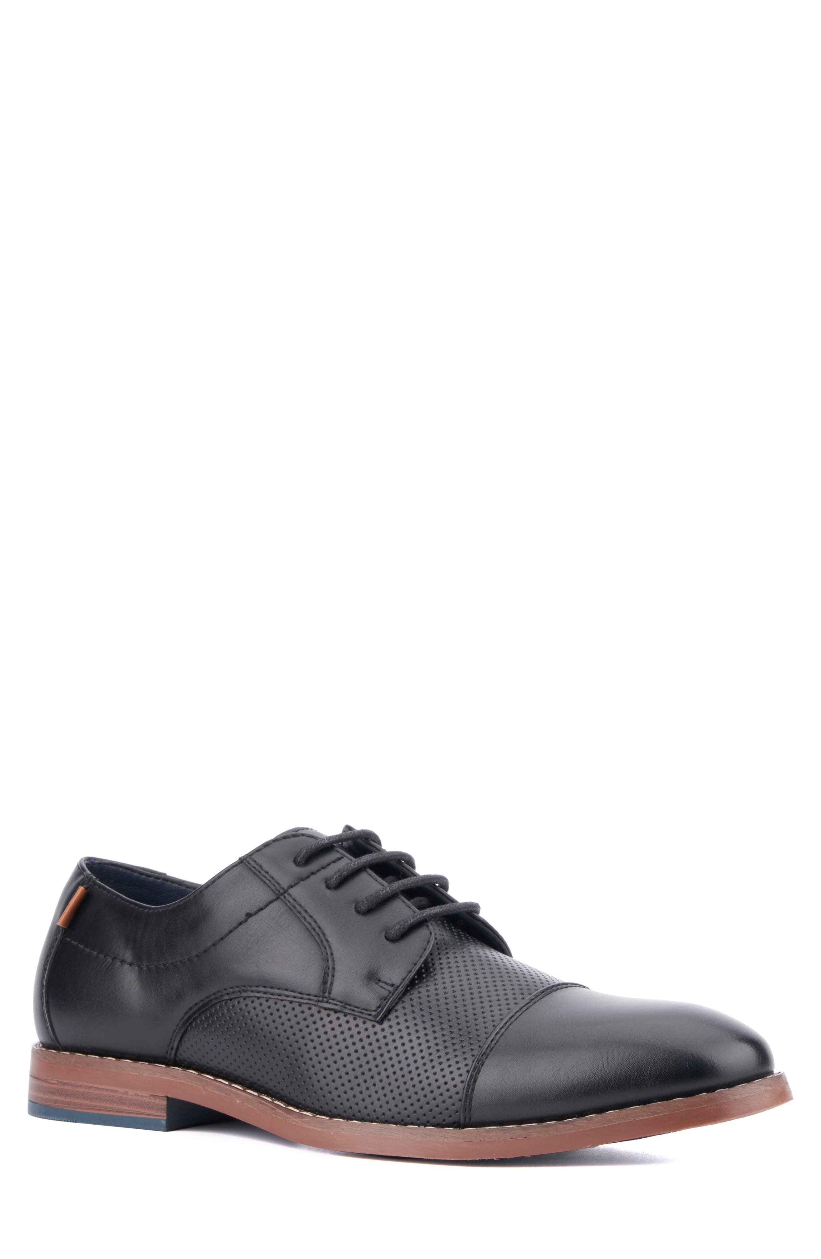 RESERVE FOOTWEAR Brennan Cap Toe Derby, Main, color, 