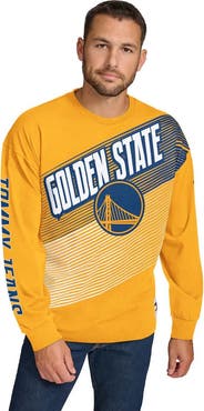 TOMMY JEANS Men's Tommy Jeans Gold Golden State Warriors Lucas Long Sleeve T-Shirt