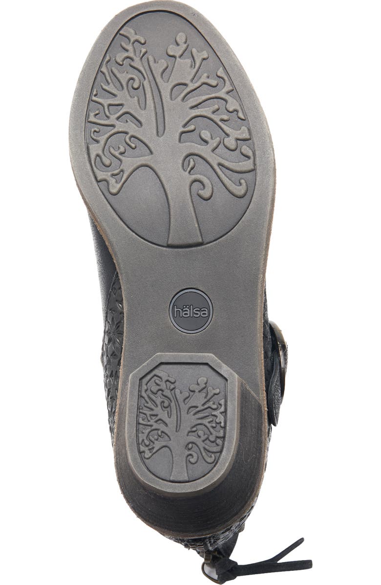 Hälsa Footwear Melania Bootie, Alternate, color, Black Leather