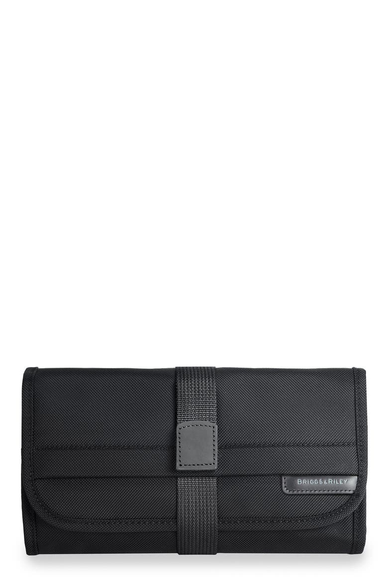 Baseline Compact Toiletry Bag, Alternate, color, BLACK