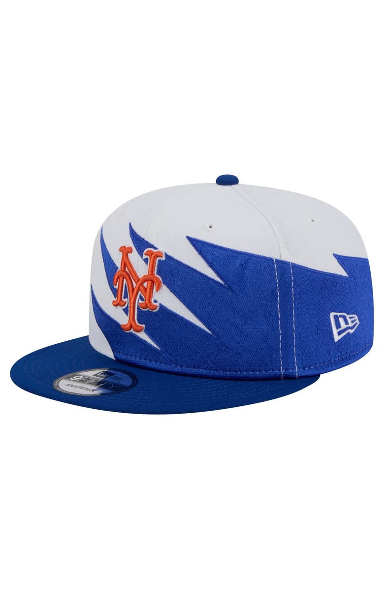 New Era Men's New Era Royal/White New York Mets Jagged 9FIFTY Snapback Hat, Main, color, Royal