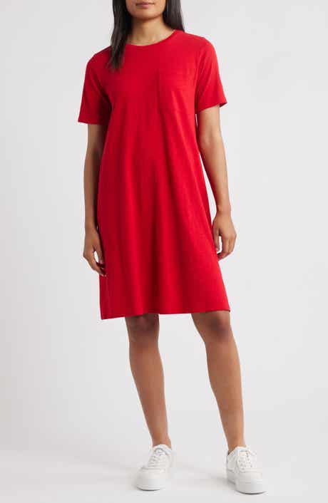 Eileen Fisher Organic Cotton T-Shirt Dress