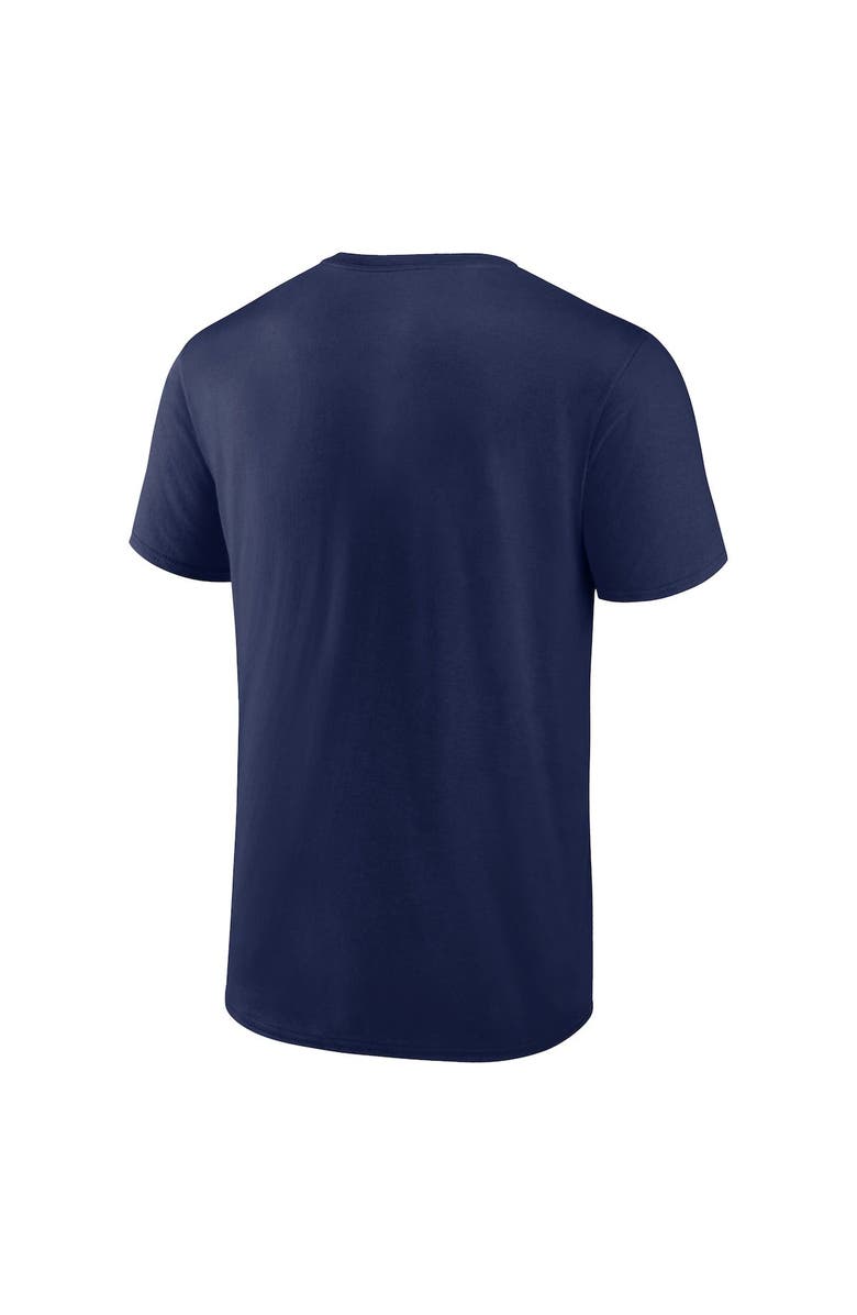 PROFILE Men's Navy Milwaukee Brewers Big & Tall Best Dad T-Shirt, Alternate, color, 