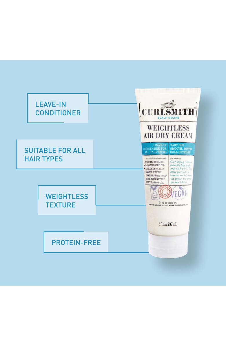 CURLSMITH Weightless Air Dry Cream, Alternate, color, 