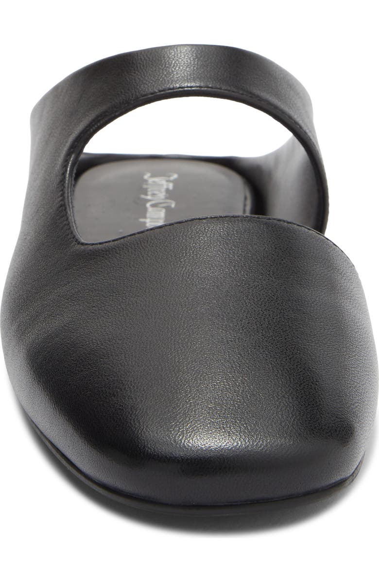 Jeffrey Campbell Siesta Leather Mule, Alternate, color, Black