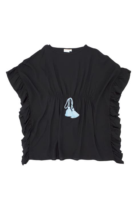 Kids' Sea Breeze Cotton Cover-Up Caftan (Big Girl)