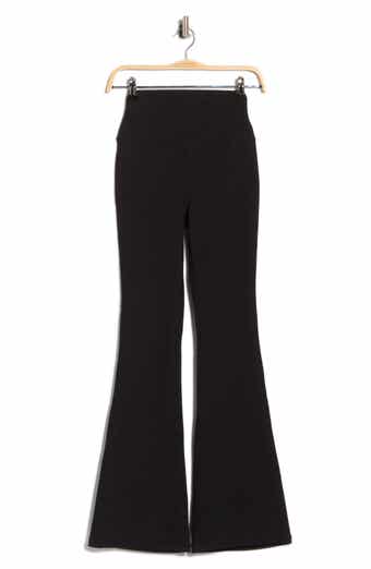 Madison Chill Tech Rib Crossover High Waist Flare Leggings