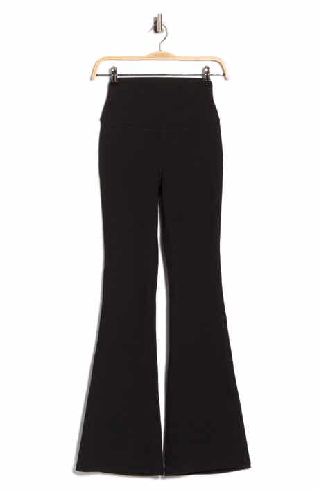 Madison Chill Tech Rib Crossover High Waist Flare Leggings