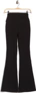 90 DEGREE BY REFLEX Madison Chill Tech Rib Crossover High Waist Flare Leggings