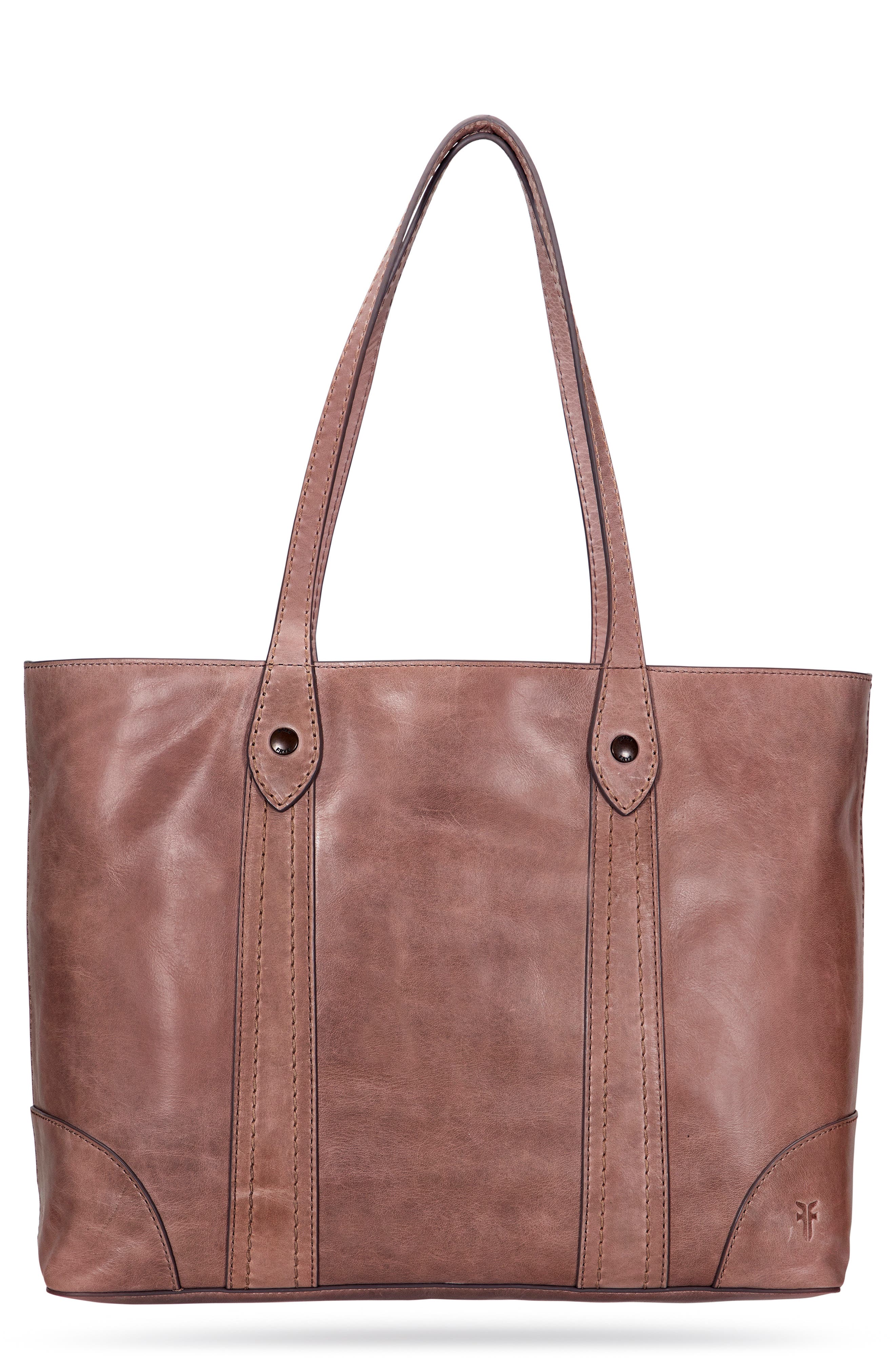 Frye Melissa Shopper Tote Bag, Main, color, Mushroom