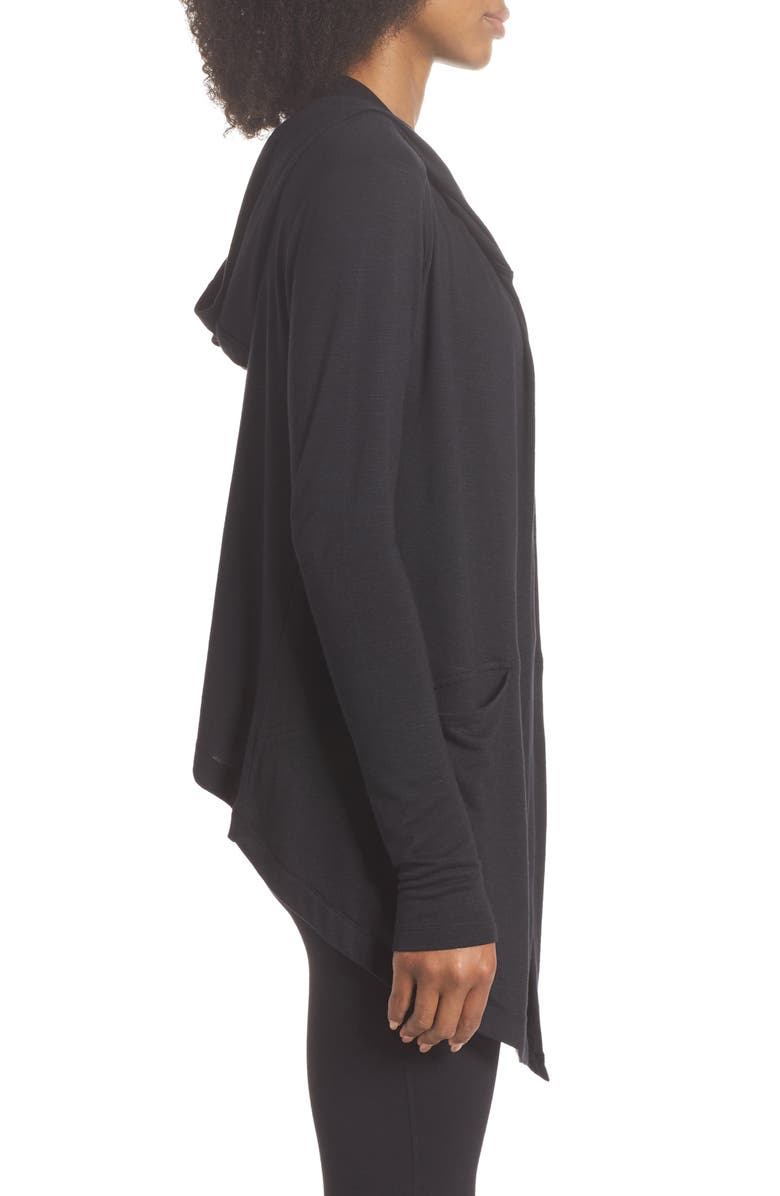 Zella After Class Hooded Cardigan, Alternate, color, 