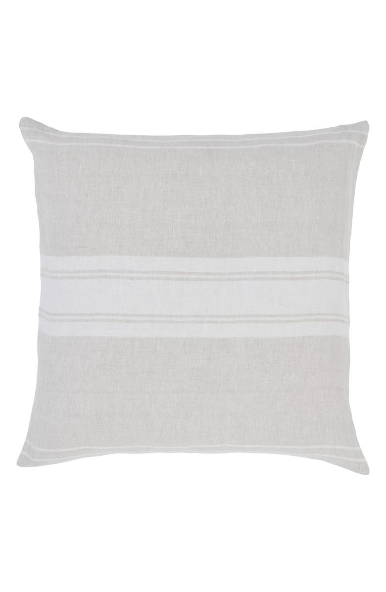 Renwil Raelyn Stripe Accent Pillow, Main, color, Natural