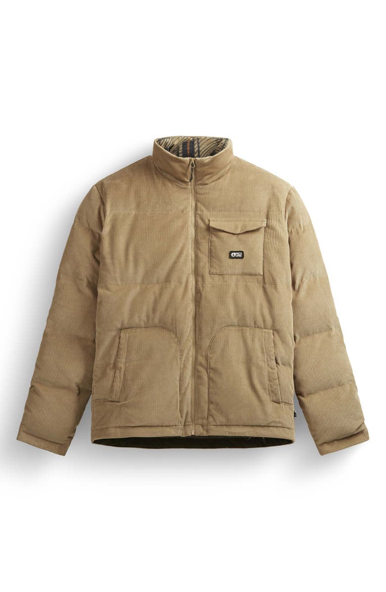 Picture Organic Clothing Fermont Organic Cotton Corduroy Puffer Jacket, Alternate, color, 