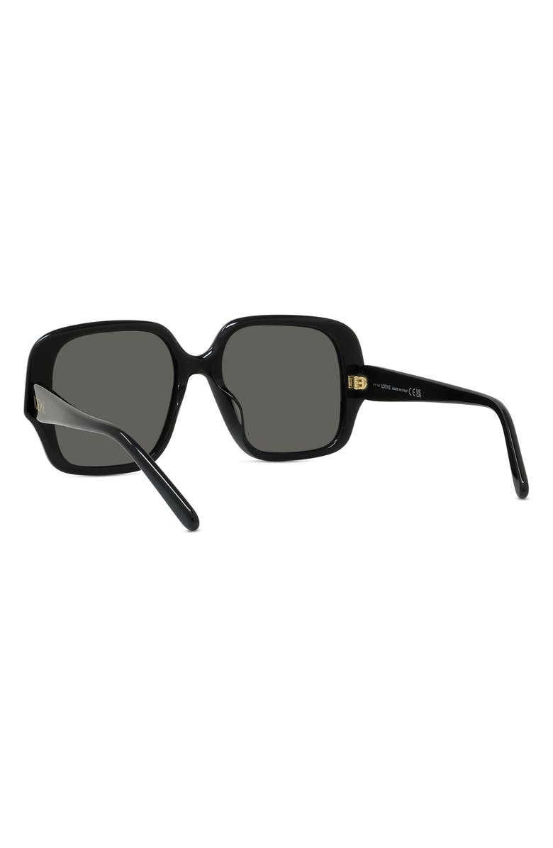 Loewe Thin 54mm Square Sunglasses, Alternate, color,