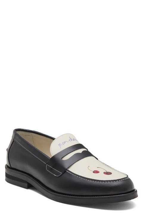 Wilde Cherry Penny Loafer