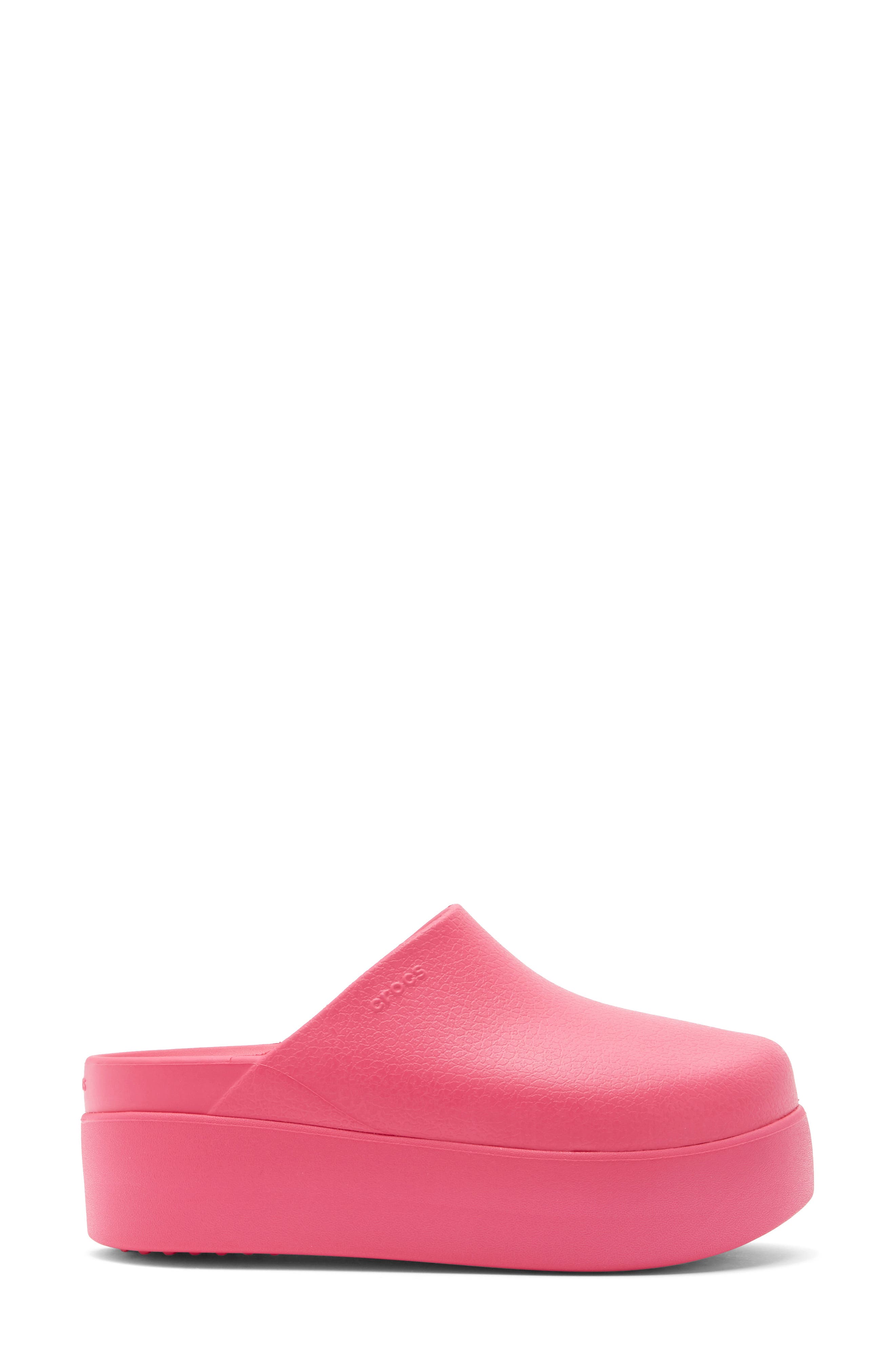 CROCS Dylan Platform Clog, Alternate, color, Dragon Fruit