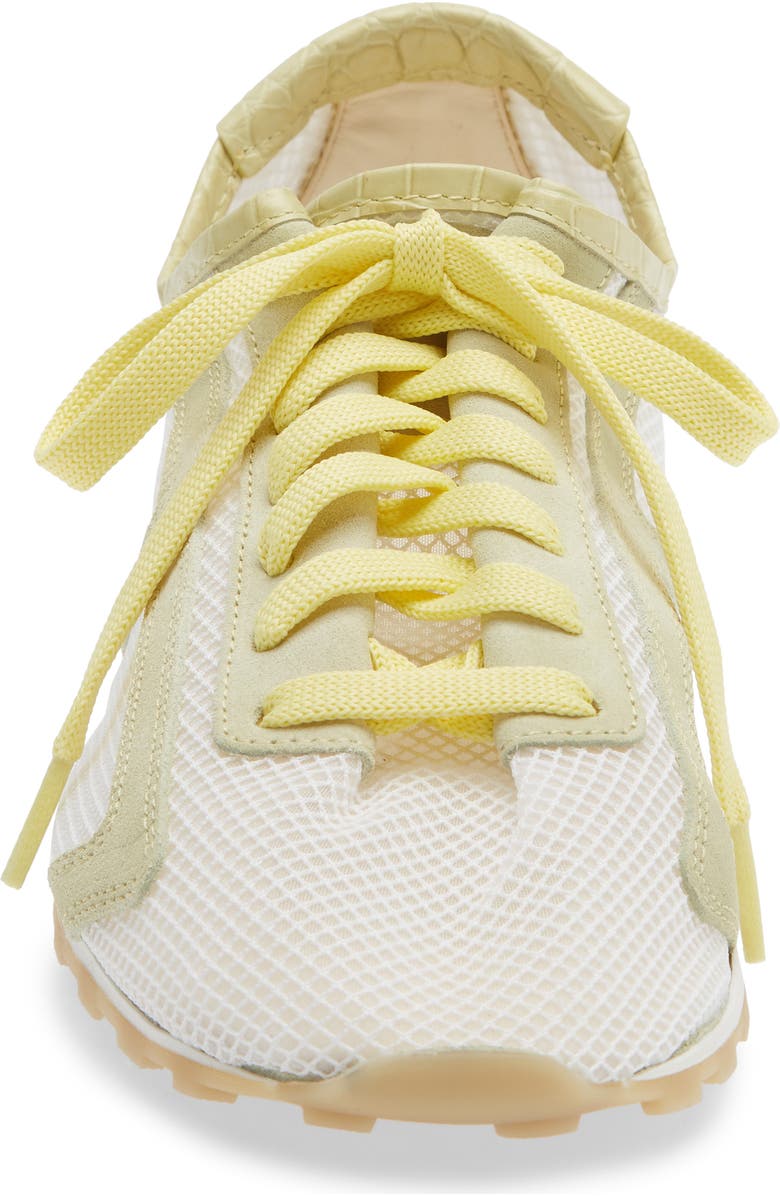 Jacquemus Les Tennis Low Top Sneaker, Alternate, color, Dusty Yellow 220