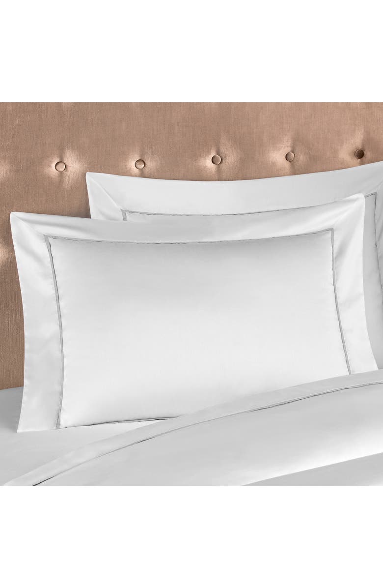 Togas Plaza Pillowcase, Main, color, White