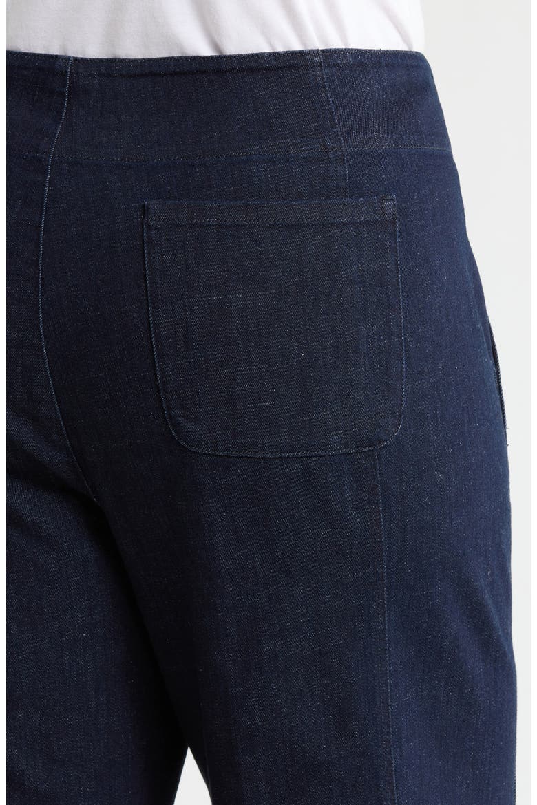 Wide Leg Denim Pants, Alternate, color, DEEP INDIGO