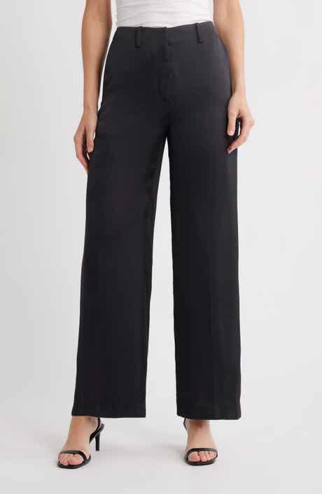 Theory Clean Waist Straight Leg Pants