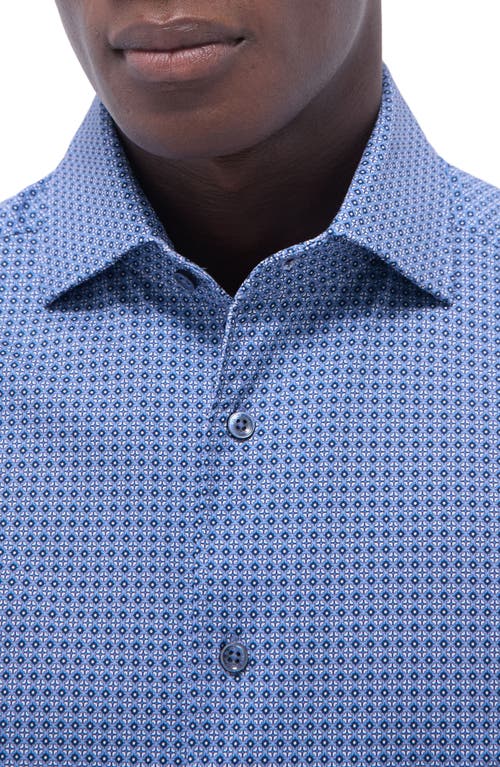 Bugatchi Devon Ooohcotton® Geo Print Button-up Shirt