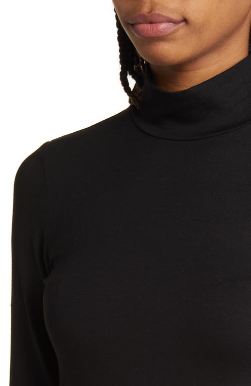 & Other Stories Turtleneck Top In Black