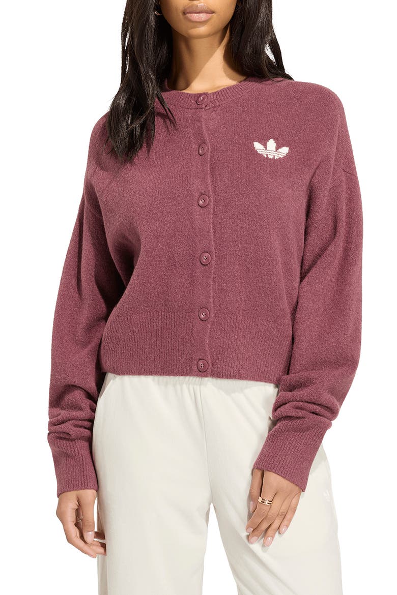 Essential Cardigan, Main, color, QUIET CRIMSON