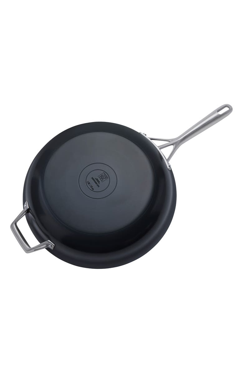 ZWILLING Motion Ceramic 5-Quart Hard Anodized Ceramic Nonstick Deep Fryer, Alternate, color, Black