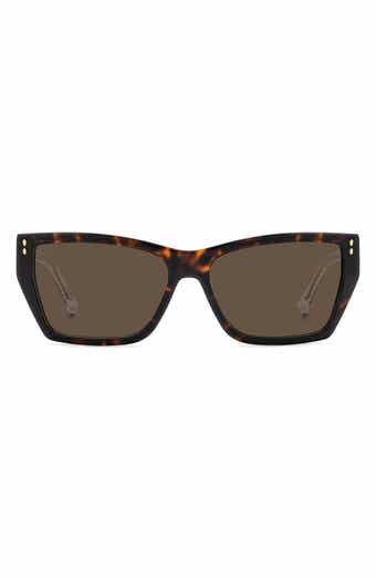 59mm Rectangular Sunglasses