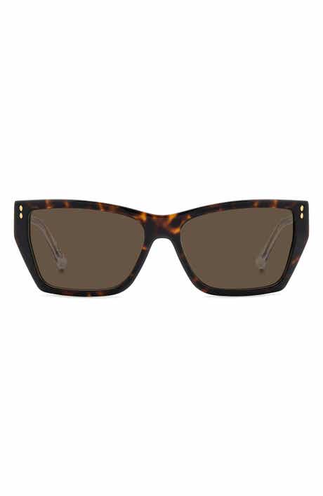 59mm Rectangular Sunglasses