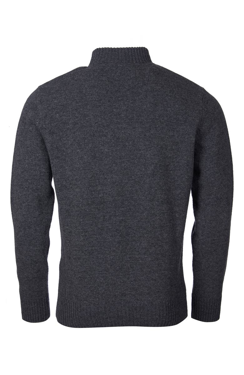 Barbour Nelson Essential Lambswool Half Zip Sweater, Alternate, color,