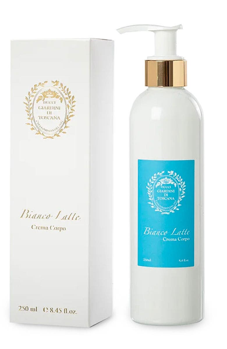 GIARDINI DI TOSCANA Bianco Latte Body Cream, Main, color, 