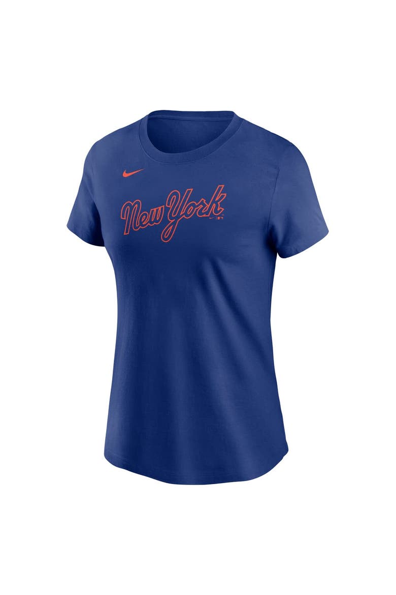 Women's Nike Juan Soto Royal New York Mets Fuse Name & Number T-Shirt, Alternate, color, Royal