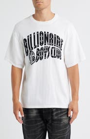 Billionaire Boys Club BB Curve Logo Graphic T-Shirt