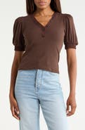 JASON WU Puff Sleeve Top